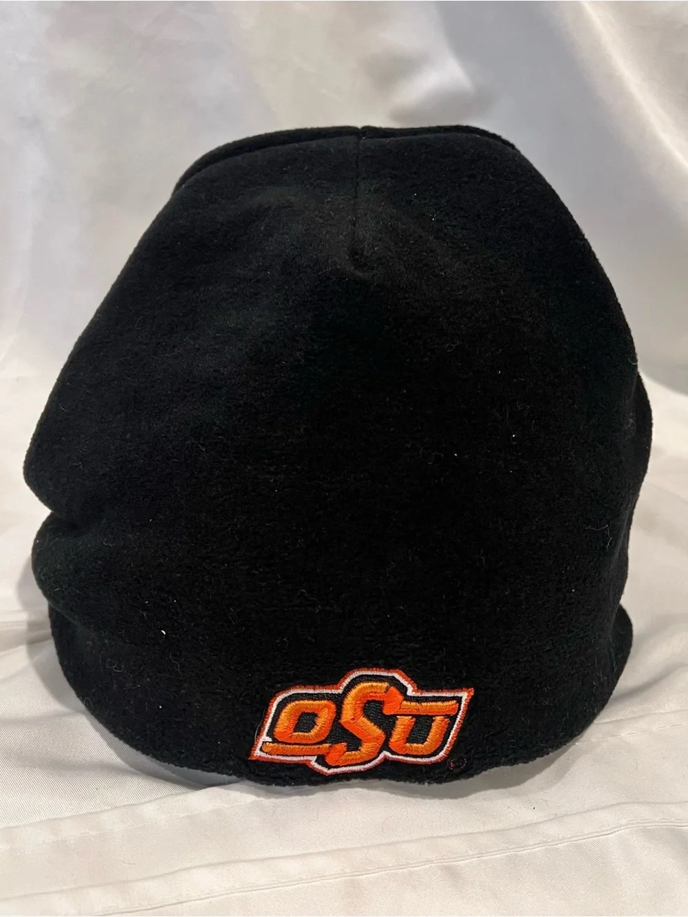 Oklahoma State Cowboys OSU Orange Black Knit Beanie Hat